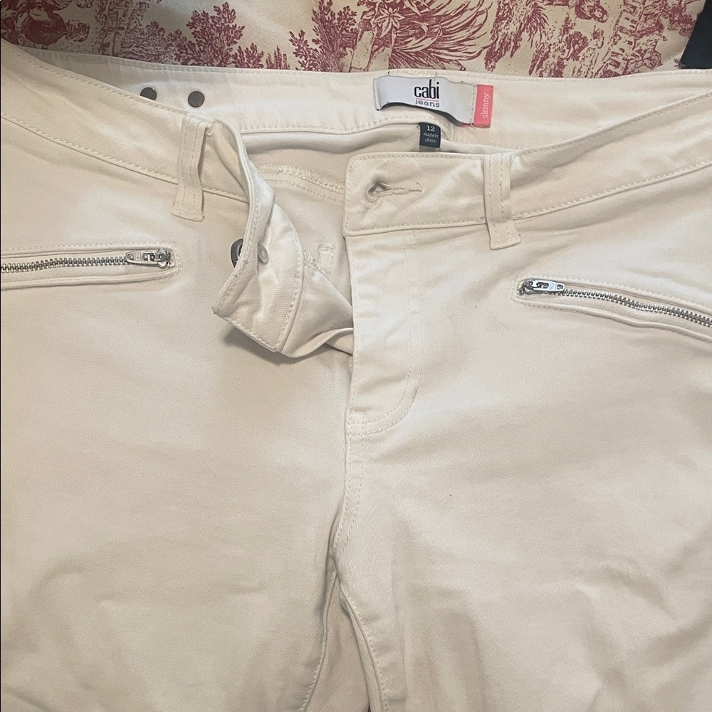 CAbi Cream Women's Chinos
